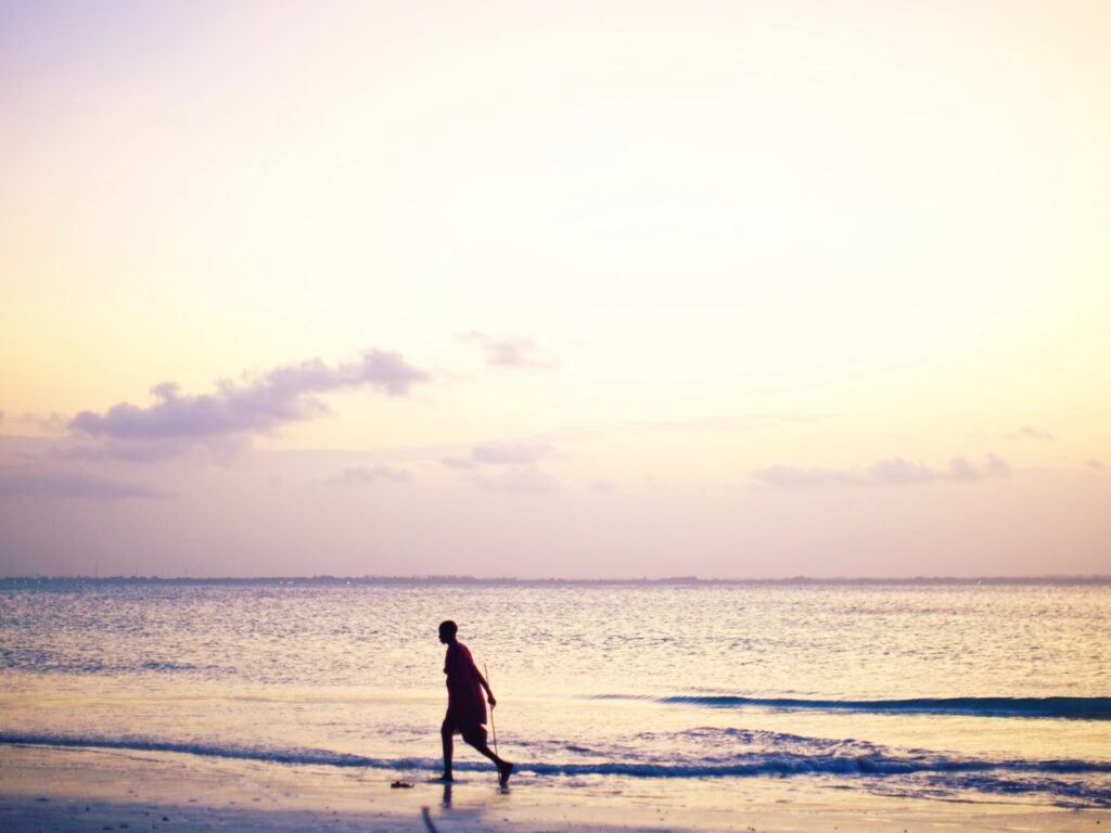 masai sunset zanzibar